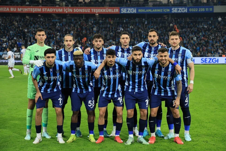 Adana Demirspor Süper Lig’de küme düşen ilk takım oldu