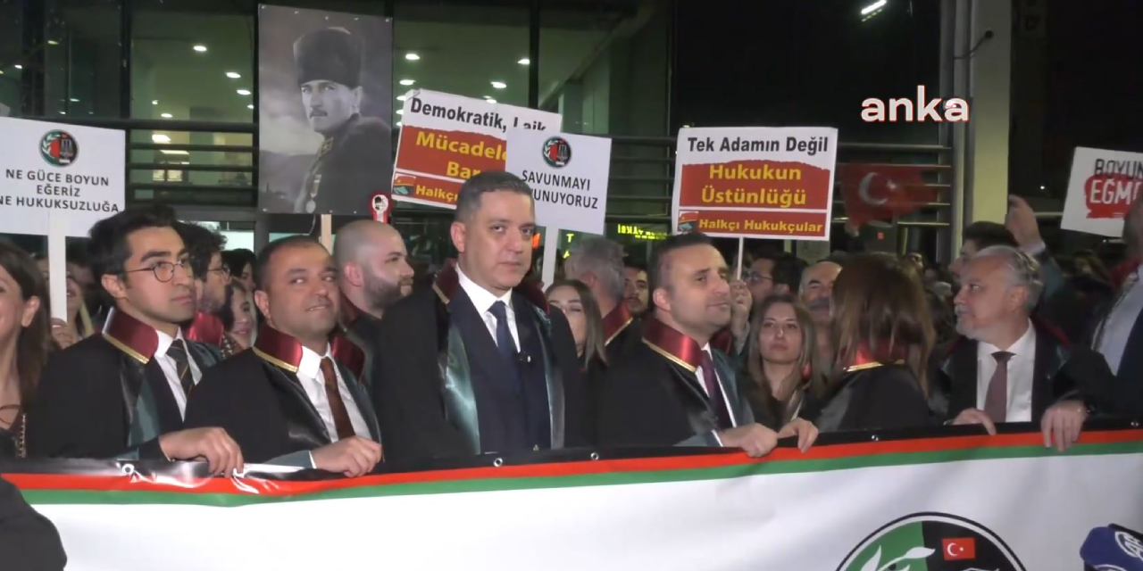 Ankara Barosu’ndan yürüyüş: Hukuk bir güvencedir, baskı aracı olarak kullanılamaz