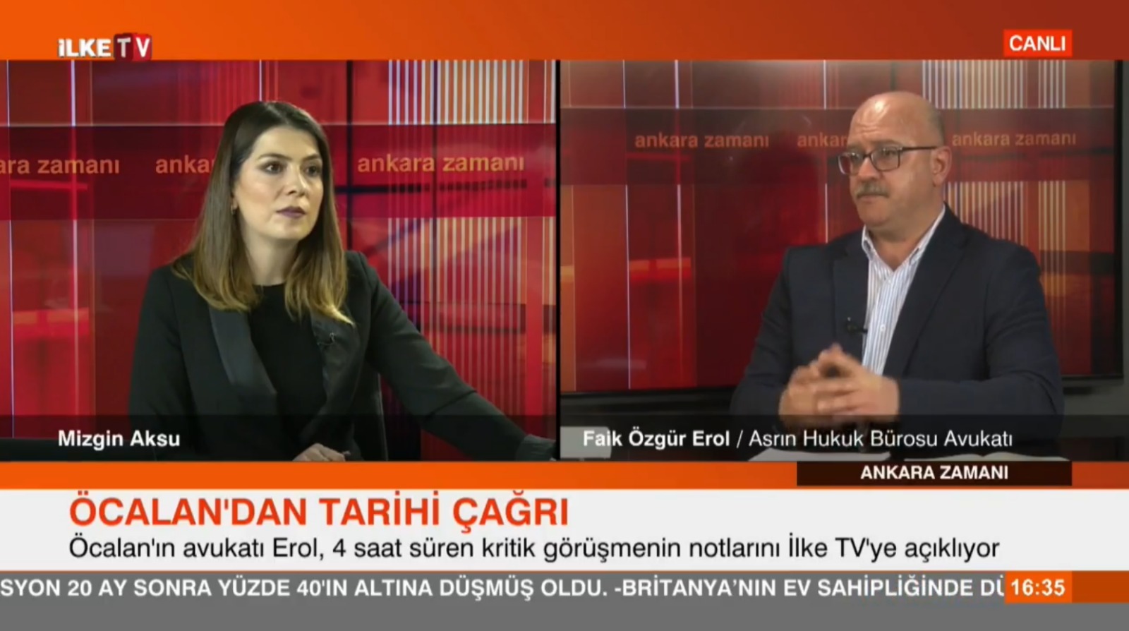 Avukat Faik Özgür Erol: Öcalan çağrısının isminde barışın geçmesi gerektiğini vurguladı