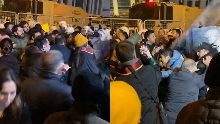 Çağlayan’da avukatlara polis müdahalesi