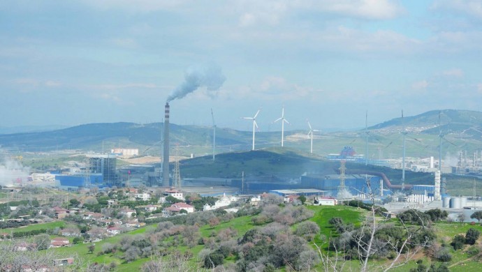 İzmir Büyükşehir Belediyesi, Aliağa’daki ruhsatsız termik santrali mühürledi