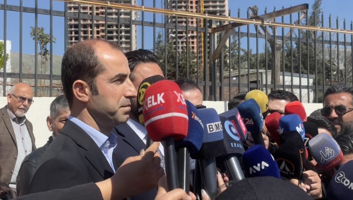 DEM Parti ve DBP heyeti Süleymaniye’de Goran Hareketi ile görüştü