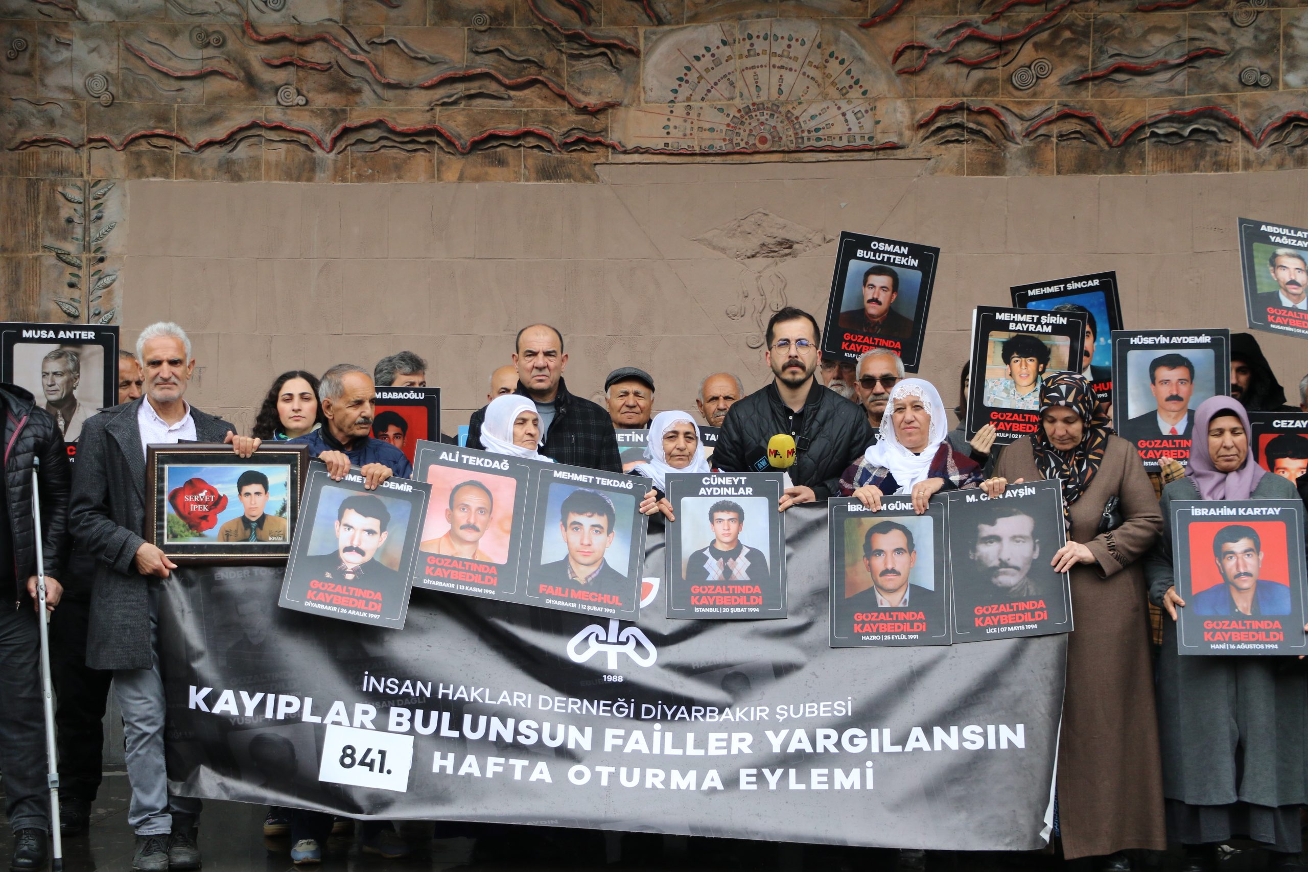 Kayıp yakınları Kemal Kurkut’u andı