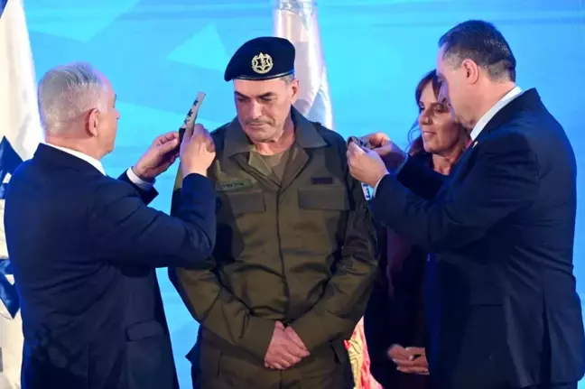 İsrail ordusunun yeni Genelkurmay Başkanı Eyal Zamir göreve başladı