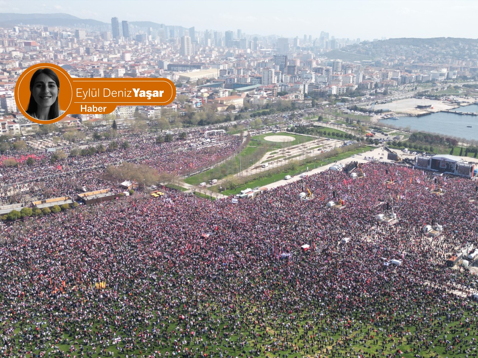 Maltepe mitingine kadınlardan sesi: ‘Adalet, demokrasi, gelecek istiyoruz’