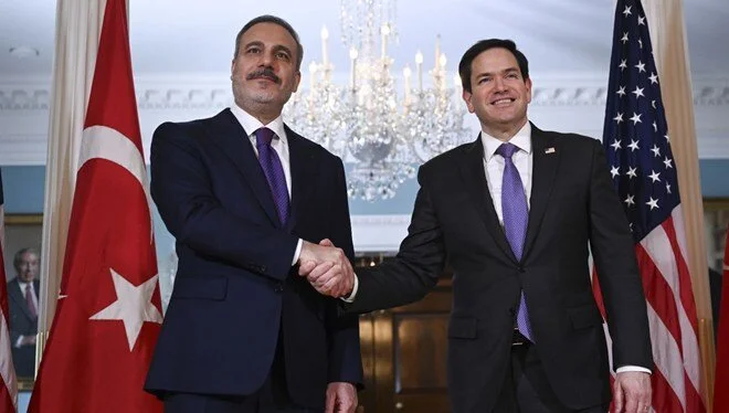 Dışişleri Bakanı Fidan, ABD’li mevkidaşı Rubio ile bir araya geldi