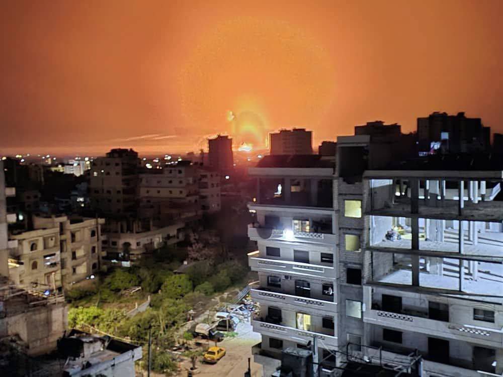 İsrail savaş uçakları, Lazkiye Limanı’na yönelik hava saldırıları düzenledi