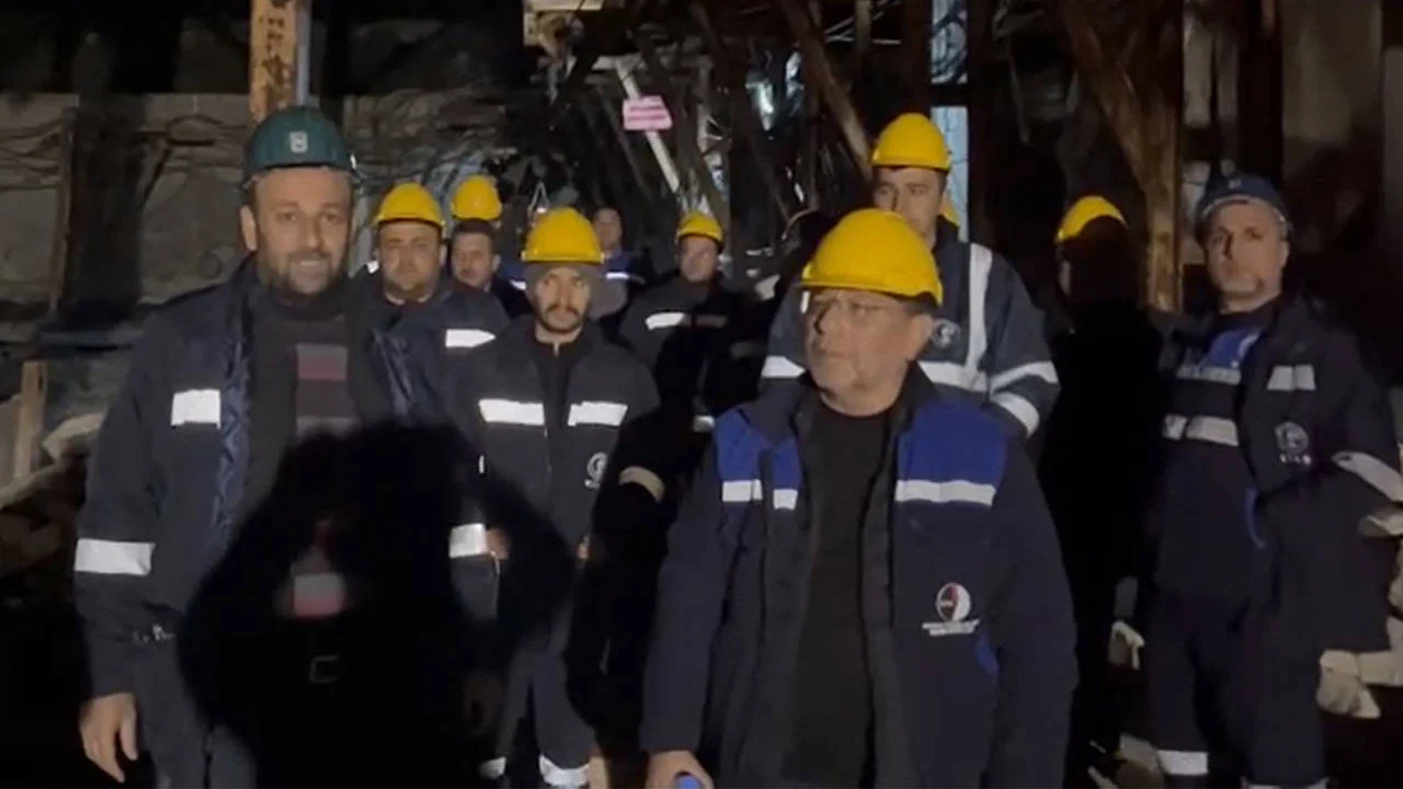 Çayırhan işçileri kendilerini madene kapattı