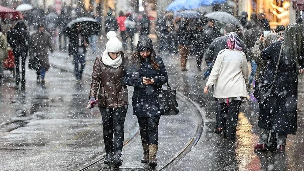 48 il için sarı kodlu uyarı: Sağanak ve kar yağışı bekleniyor