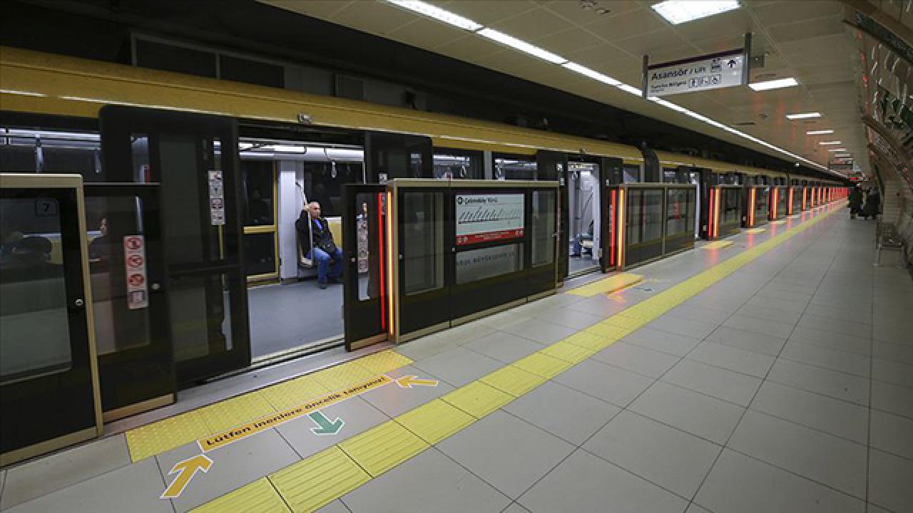 İstanbul’da kapalı metro durakları açıldı