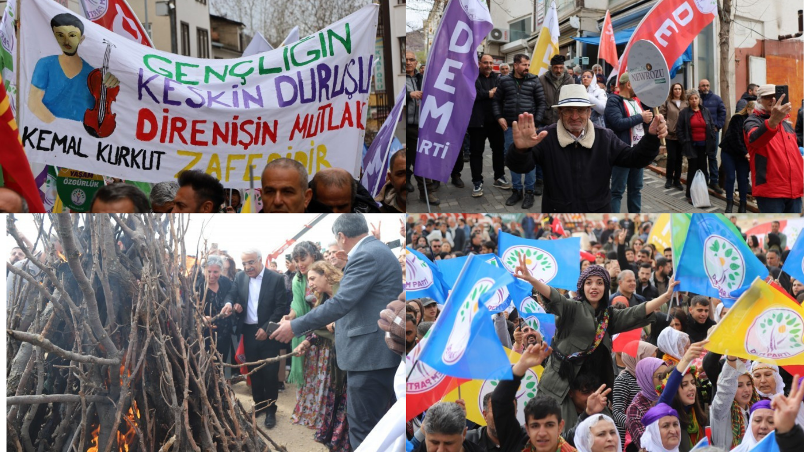 İmamoğlu’nun gözaltına alınması protesto edildi, barış talepleri dile getirildi