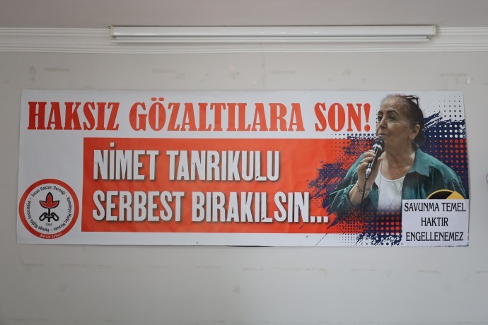 İnsan hakları savunucusu Nimet Tanrıkulu’nun duruşmasına çağrı