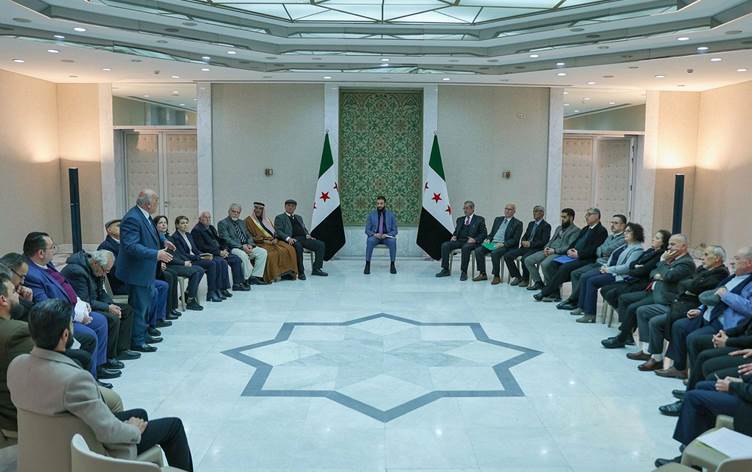 Ahmed el-Şara, Dürzi liderlerle görüştü: Süveyda kurumlarının Şam’a entegrasyonu iddiası