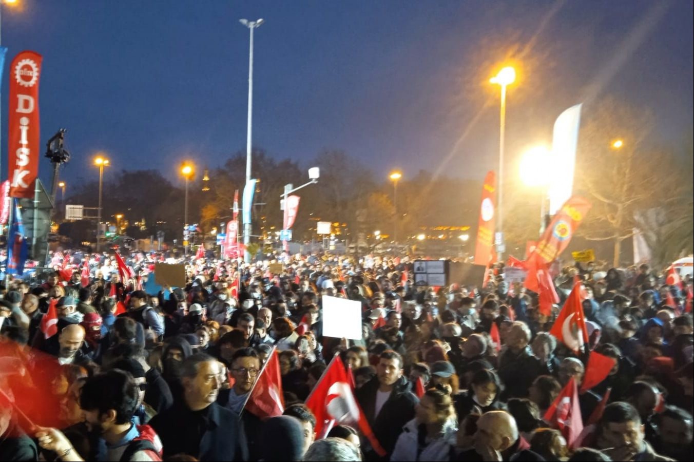 Saraçhane protestolarında 6’ncı gün