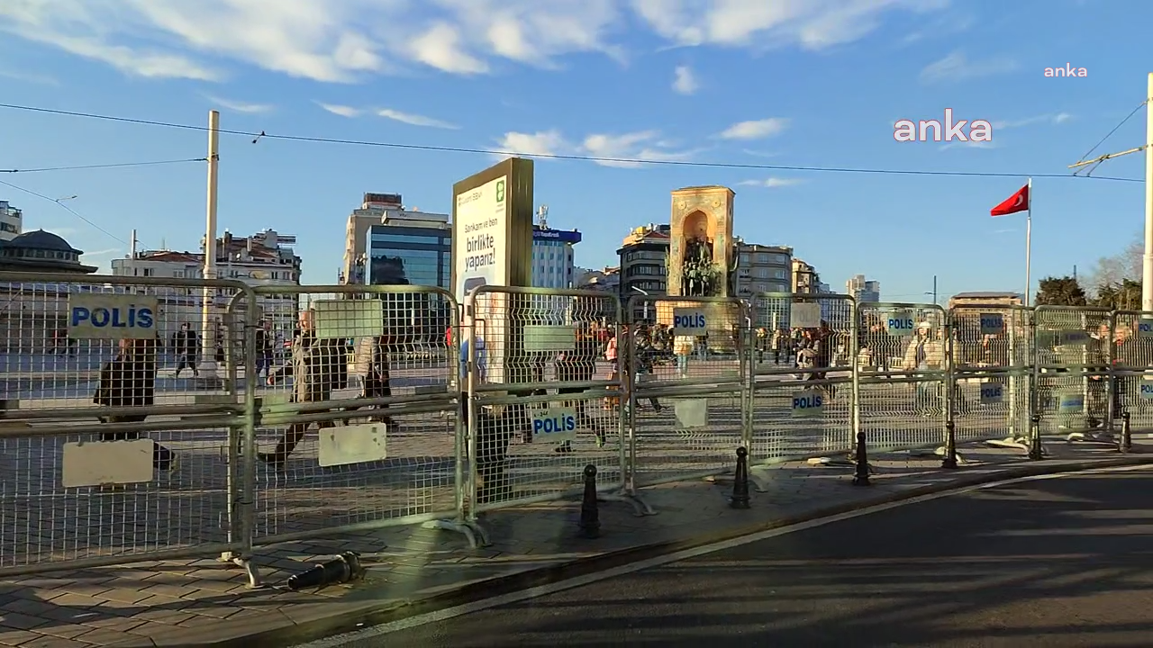 Taksim ve çevresine 8 Mart ‘ablukası’