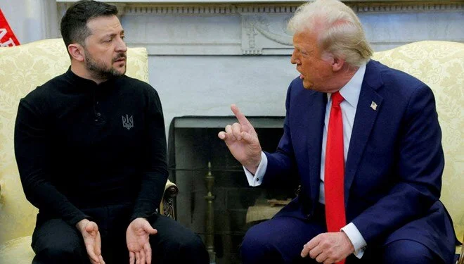 Trump ve Zelenski tartışmadan sonra ilk kez görüştü