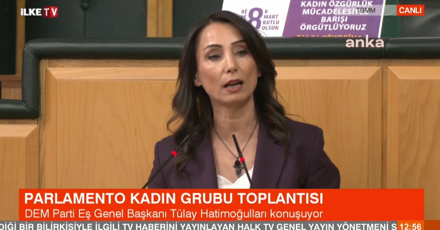 Hatimoğulları Öcalan’ın mesajını paylaştı: Demokratikleşme mücadelesinin öznesi kadınlardır