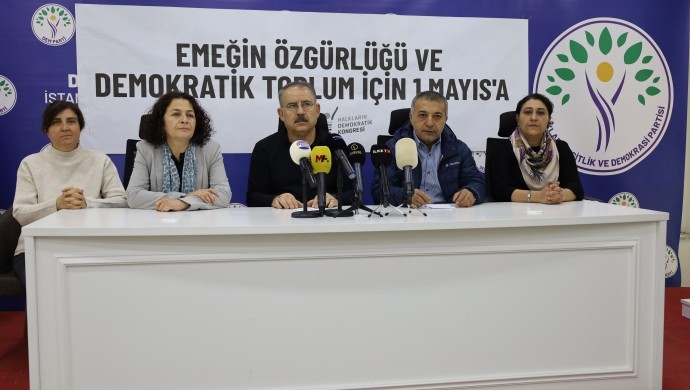 HDK ve DEM Parti’den 1 Mayıs deklarasyonu: Kadıköy’de olacağız