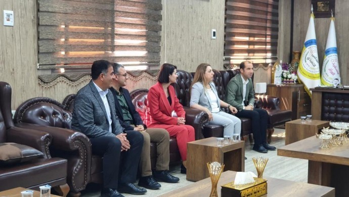 DBP ve DEM Parti heyeti Rakka’da temaslarını sürdürüyor