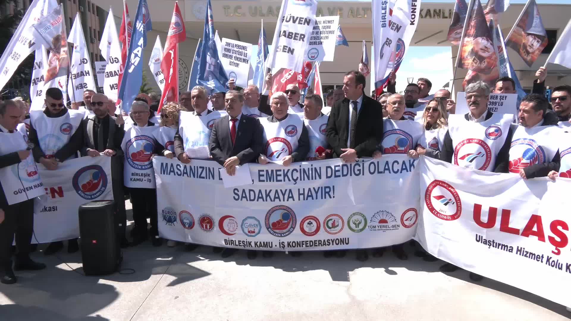 Birleşik Kamu-İş: Masanızın değil, emekçinin dediği olacak