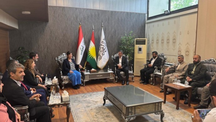 DEM Parti, DBP ve HDK heyetinin Erbil ziyaretleri sona erdi