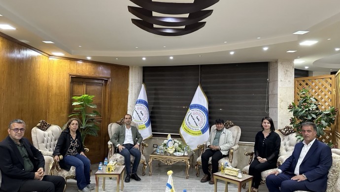 DBP ve DEM Parti heyeti Kuzey ve Doğu Suriye’ye geçti