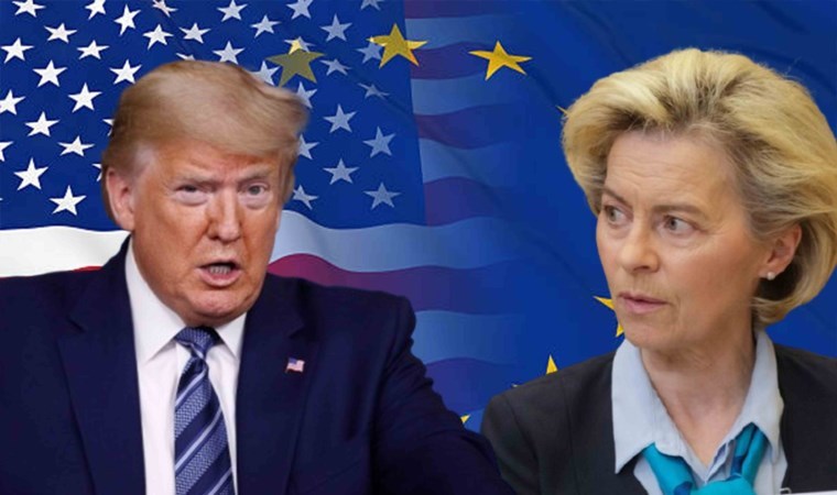 Trump ve von der Leyen ilk kez bir araya geldi