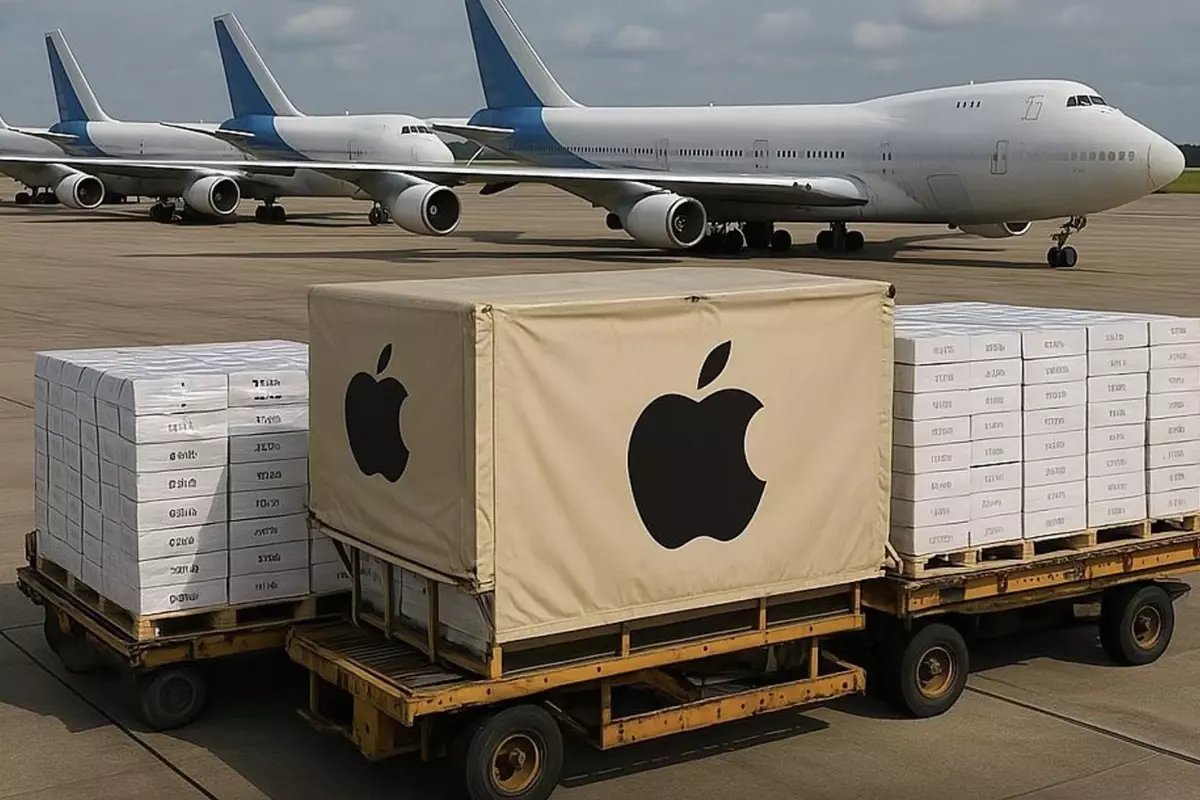 Apple, Trump’ın vergilerinden kaçmak için 5 uçak dolusu sevkiyat yaptı