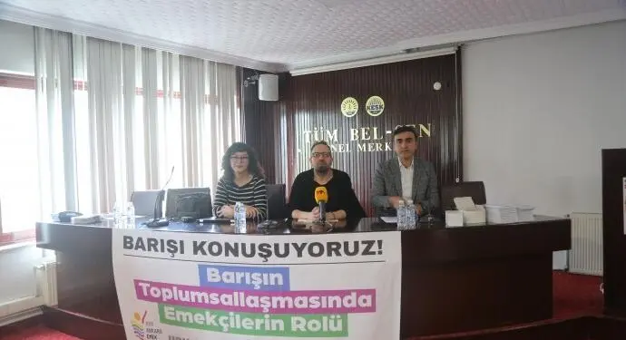 HDK’den barış paneli: Barışın toplumsallaşmasında emekçilerin rolü