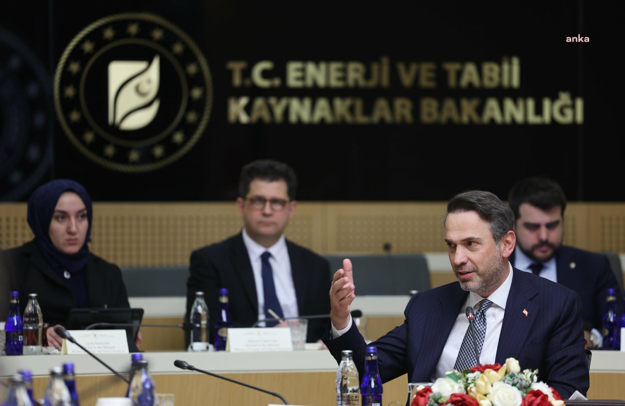 Bakan Alpaslan Bayraktar, ABD-Türkiye İş Konseyi heyetiyle bir araya geldi