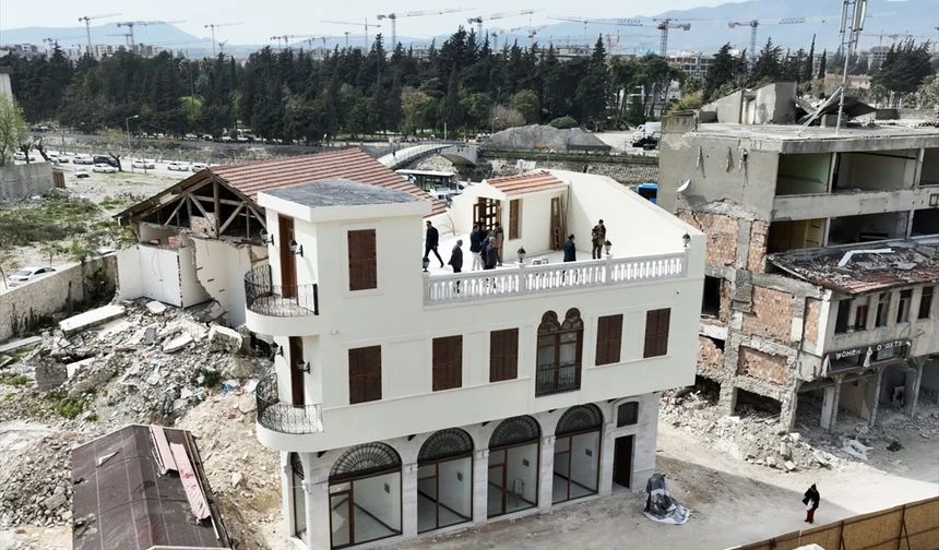 Hatay’da depremde hasar gören Tıbbi ve Aromatik Bitkiler Müzesi restore ediliyor