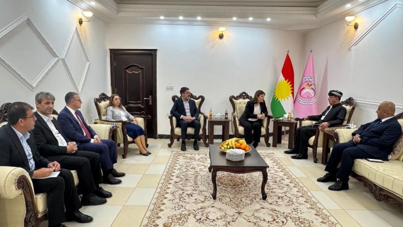 DEM Parti heyetinin Erbil temasları sürüyor