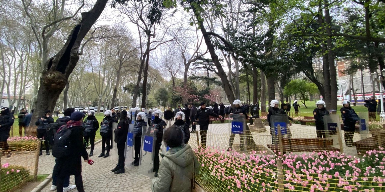 Gülhane Parkı’nda öğrenci forumunun ardından 43 kişi gözaltına alındı