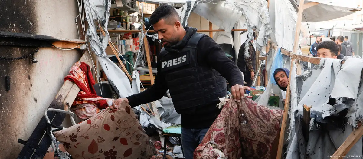 İsrail ordusu gazetecilere ait çadırı vurdu: 2 kişi hayatını kaybetti