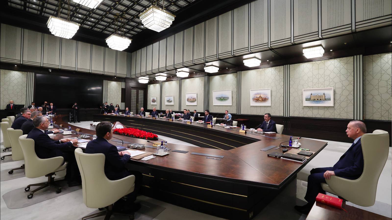 Cumhurbaşkanlığı Kabinesi toplandı: Gündemde çözüm süreci ve Gazze var