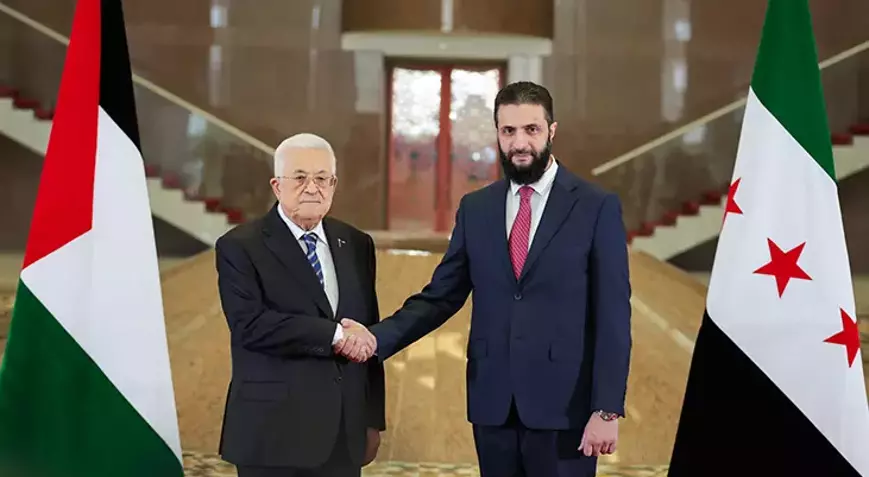 Mahmud Abbas’tan Ahmed Şara’ya ziyaret