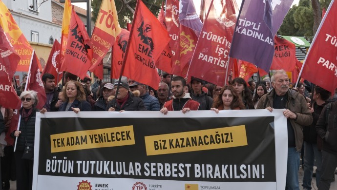 İzmir’de ortak çağrı: Tüm tutuklular serbest bırakılsın