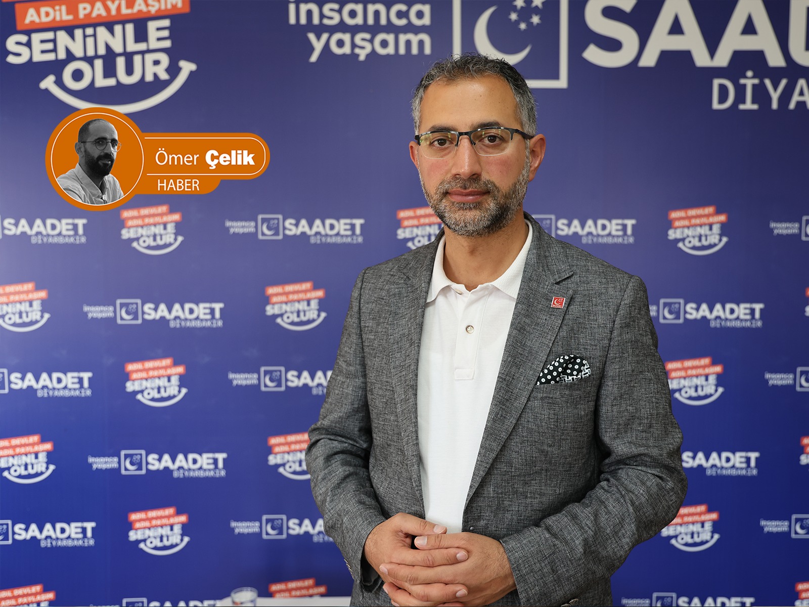 Saadet Partisi Diyarbakır İl Başkanı Ergin: Çözüm için yasal ve anayasal adımlar atılmalı