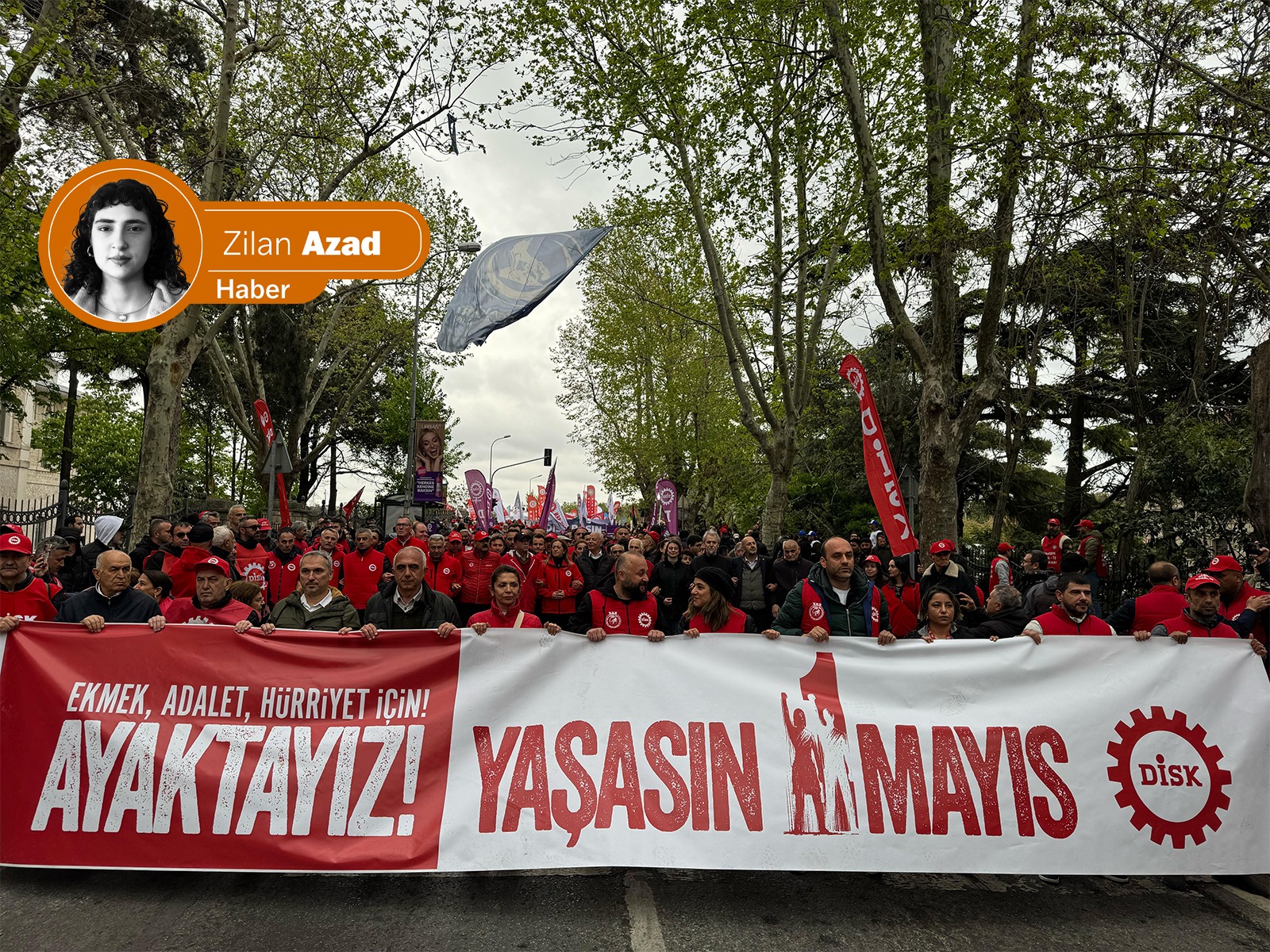 Kadıköy’de 1 Mayıs: Emek, eşitlik ve özgürlük talepleri kortejlerde buluştu