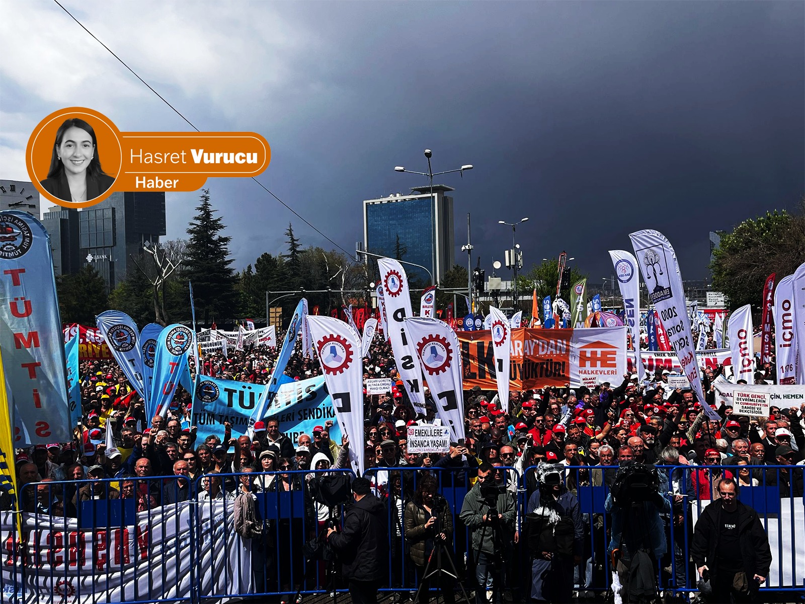 Ankara’da 1 Mayıs: Tandoğan Meydanı’na binlerce kişi buluştu