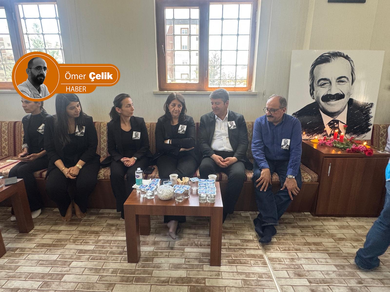 Önder için memleketi Adıyaman’da kurulan taziyeye ziyaretçi akını