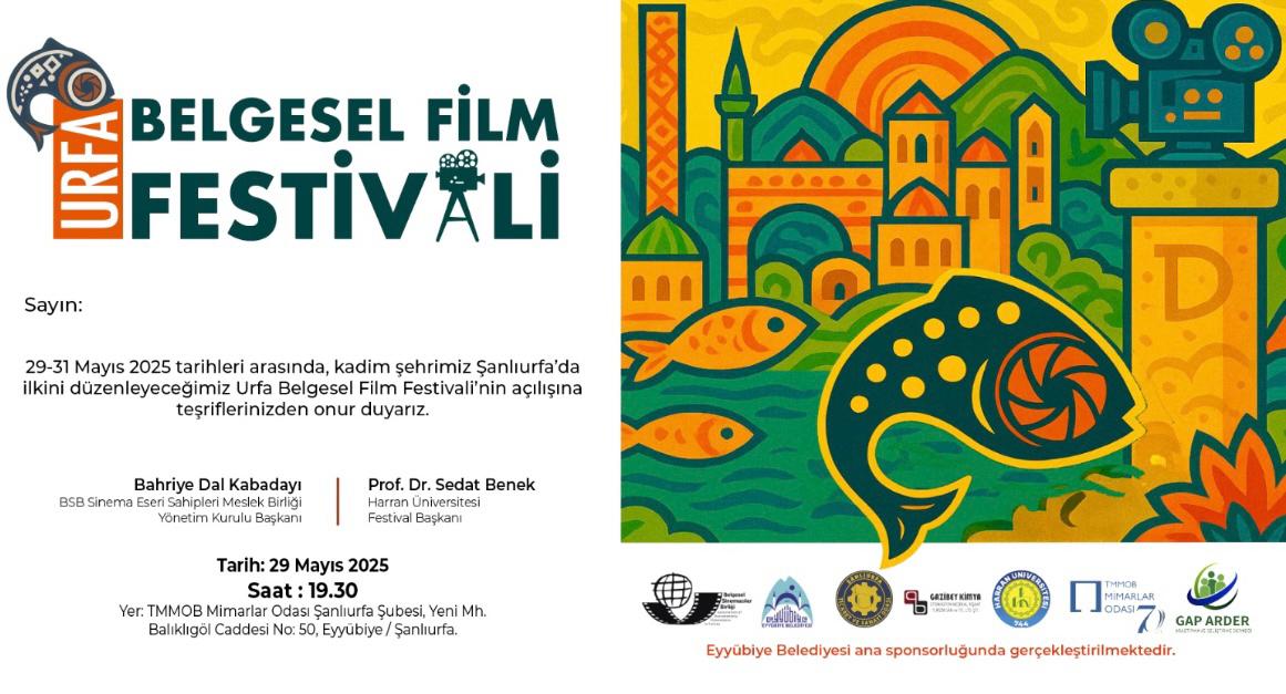 Urfa Belgesel Film Festivali başlıyor