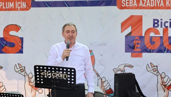 Diyarbakır’da 1 Mayıs | Tuncer Bakırhan: Barışı büyütmeliyiz