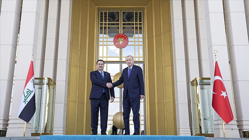 Cumhurbaşkanı Erdoğan Irak Başbakanı Sudani ile görüştü