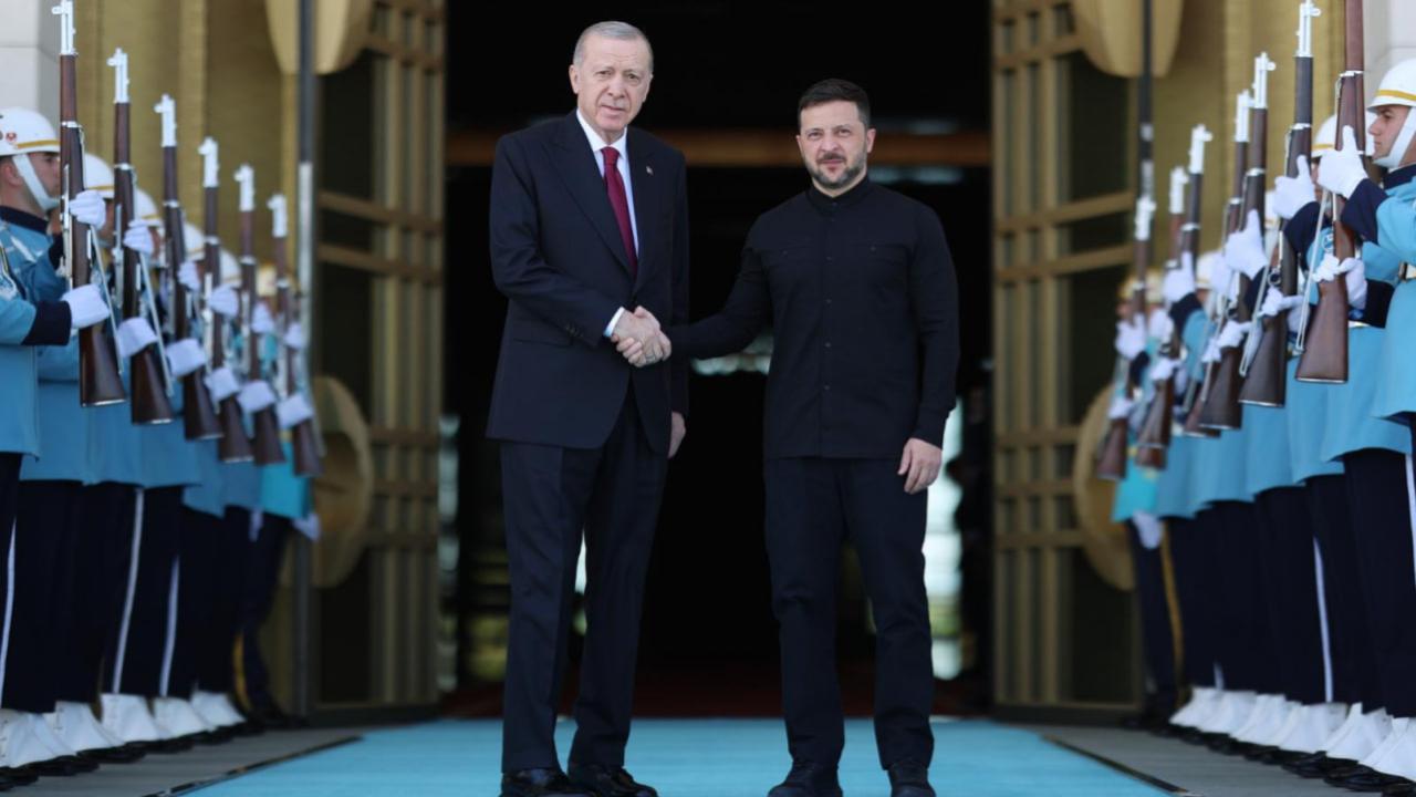 Cumhurbaşkanı Erdoğan Zelenski görüşmesi sona erdi