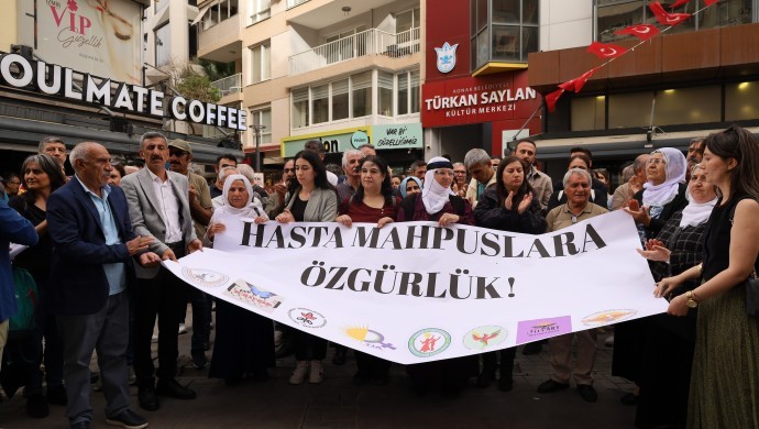 Hasta tutuklular için basın açıklaması: Keyfi uygulamalar son bulsun