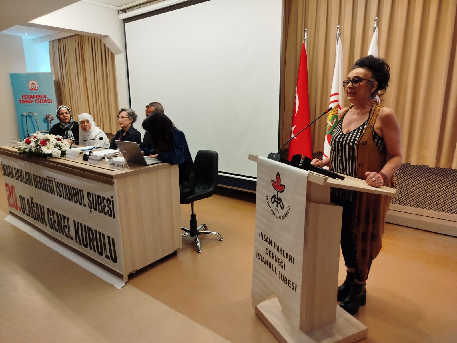 İHD İstanbul Şubesi 20. Olağan Genel Kurulu’ndan barışın önemine vurgu
