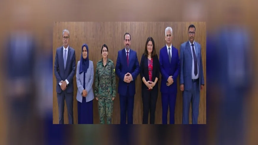 Kuzey ve Doğu Suriye heyeti Şam’a gitti