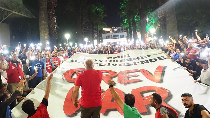 İzmir’de 23 bin işçi greve çıktı