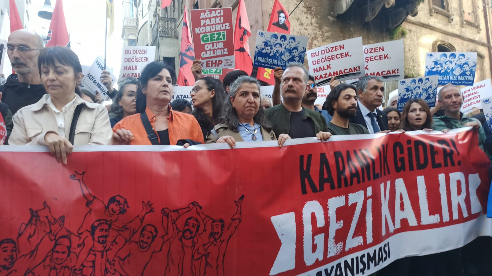 Gezi Parkı protestolarının 12’nci yıldönümü: Mis Sokak’ta basın açıklaması